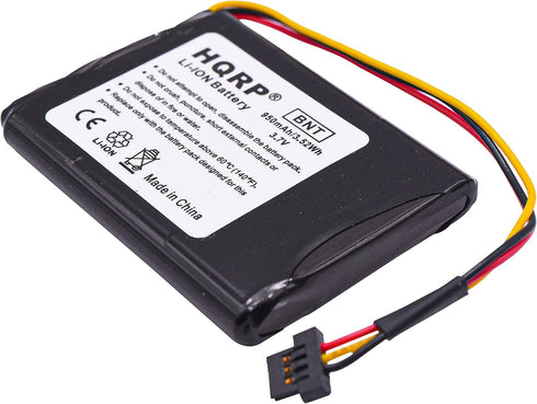 HQRP Battery Compatible with Tomtom R2, FMB0829021142, 6027A0093901, FLB0920012619, ICP653443M, P11P20-01-S02 N14644, XL IQ, V3, 4EM0.001.01, Quan...