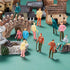 200 Pieces People Figurines 1:75 Scale Model Trains Architectural Plastic People Figures Tiny People Sitting and Standing for Miniature Scenes...