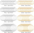 PAGOW 96Pcs Hoop Earrings Finding, Hypoallergenic Alloy Round Earring Hoops for Jewelry Making, Open Beading DIY Earrings Craft Art Accessories...