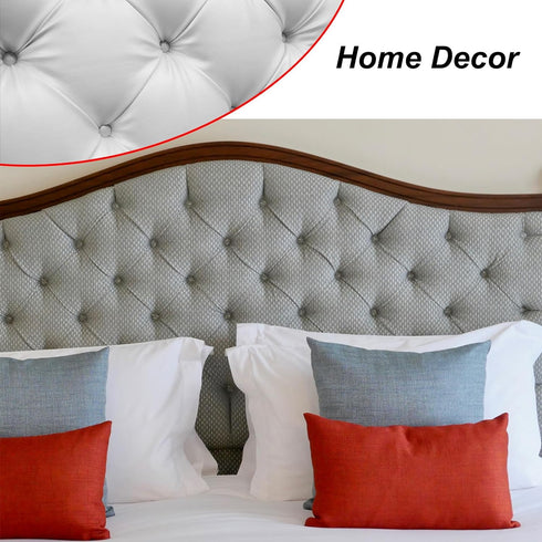 HARFINGTON 200 Sets Self Cover Button Kit 30L 0.75" 19mm with Wire Backs Aluminum Buttons to Cover Fabric Button Maker Covered Buttons Kit with 4 ...