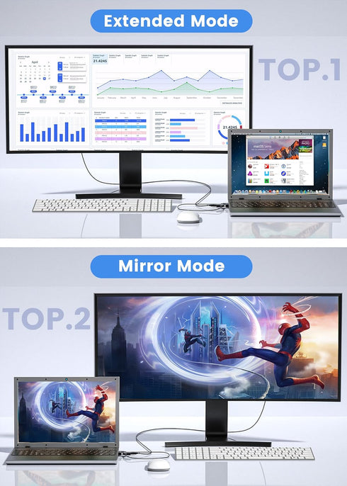 FOINNEX VGA to HDMI Adapter Converter with Audio,(PC VGA Source Output to TV/Monitor with HDMI Connector), Active Male VGA in Female HDMI 1080p Vi...