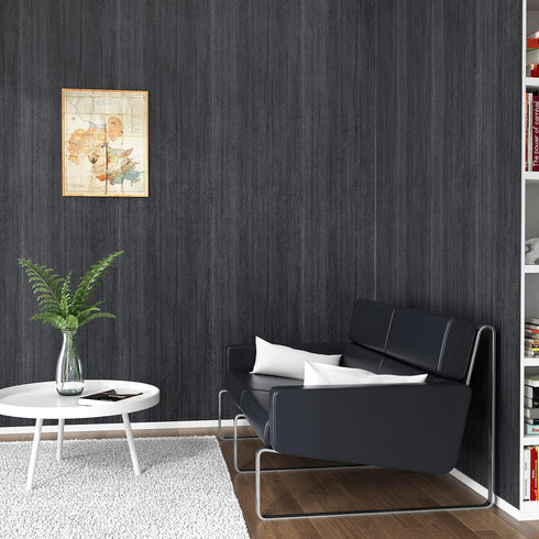 WESTICK Black Peel and Stick Wallpaper Countert Top Peel and Stick Countertops for Kitchen Sticky Wallpaper Vinyl Countertop Peel and Stick Cabine...