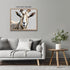 Posterizer 1 pcs- Beautiful Beige Wild Goat-Art for Animal Lovers- Living Room Bedroom Decor- unframed wall art...