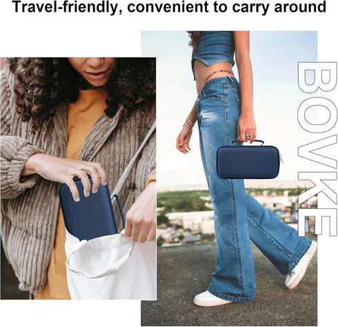 BOVKE Carrying Case Compatible with Blue Tees Golf Player+ GPS Speaker with Touch Screen Display, Portable Golf GPS Speaker Holder with Extra Spac...