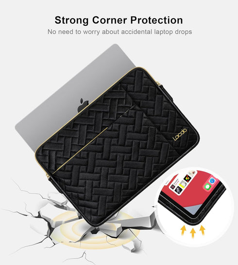 Lacdo 14 Inch Laptop Sleeve Case for HP Lenovo Dell ASUS Acer Chromebook 14 / HP Stream 14 / Dell Inspiron 14 / Lenovo IdeaPad 14 / Acer Spin/ASUS...