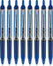 Pilot, Precise V5 RT Refillable & Retractable Rolling Ball Pens, Extra Fine Point 0.5 mm, Blue, Pack of 8...