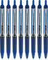 Pilot, Precise V5 RT Refillable & Retractable Rolling Ball Pens, Extra Fine Point 0.5 mm, Blue, Pack of 8...