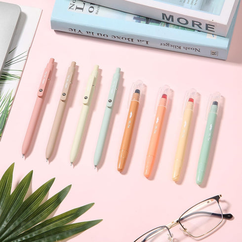 Mr. Pen- Bible Highlighters and Pens, 8 Pack, Gel Highlighters, Bible Highlighters No Bleed, Bible Journaling Kit, Gel Highlighter No Bleed Throug...