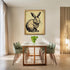 Posterizer 1 pcs-retro aged background with cute bunny-Art for Animal Lovers-GIft for Men Women Teens-Decor for Home & Office- unframed wall art...