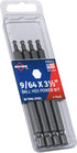 Mayhew Tools 19518-4 USA SAE Ball Hex Power Bit, 9/64 x 3.5", 4-Pack...