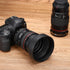 PATIKIL 72mm Camera Lens Hood, 2Pcs Rubber Collapsible Lens Protector Anti-Reflection Blocks Excess Sunlight Enhance Camera Photography for Nikon,...