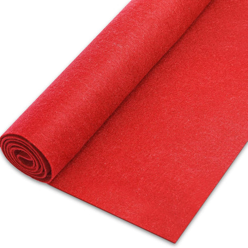 Felt Fabric 1.8 mm Thick Felt 36" x 72", Soft Durable Felt Fabric by The Yard Felt Sheets for Arts and Crafts DIY Sewing Crafting Projects (Red)...