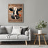 Posterizer 1 pcs-Rustic Farmhouse Cute Cow Picture-Art for Animal Lovers- Gift for Men Women Entrepreneur Teens-Decor for Home & Office- unframed ...
