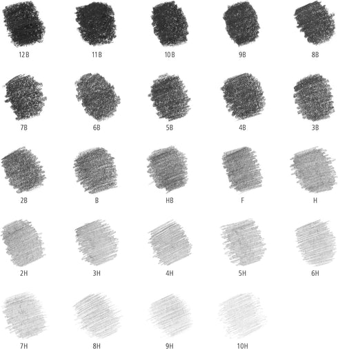 STAEDTLER Mars Lumograph HB Graphite Art Drawing Pencil, 6 Pencils...