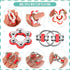 3 Pieces Handheld Mini Sensory Fidget Toy Set Includes Six Roller Chain and Key Flippy Chain Bike Chain Fidget Handheld Fidget Pad Stress Relief T...