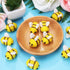 12 Pieces Wool Felt Bee Mini Crafts Bee for Baby Shower Gender Reveal Craft Scrapbooking DIY Decoration Nursery Tent Christmas Decoration...
