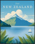 Posterizer 1 pcs-New Zealand Beautiful Nature Travel Poster-Adventure Wall Art-GIft for Men Women Teens-Decor for Home & Office- unframed wall art...