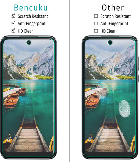 (2 Pack) Designed for Motorola Moto G Play (2023) Tempered Glass Screen Protector, Anti Scratch, Bubble Free......