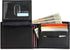 Tommy Hilfiger Men's Leather Wallet - Bifold Trifold Hybrid Flip Pocket Extra Capacity Casual Slim Thin for Travel,Black...