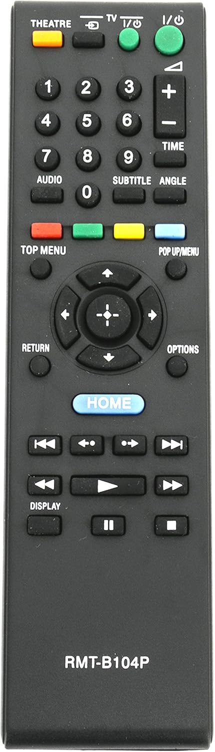 New RMT-B104P Replaced Remote fit for Sony BDP-S360 BDP-S360HP BDP-S363 BDP-S560 BDP-N460 BDP-N460HP BDPS360 BDPS360HP BDPS363 BDPS560 BDPN460 BDP...