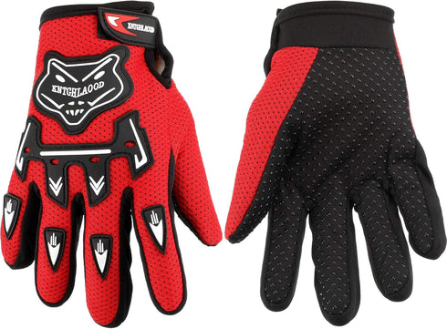 Frienda Kids Motorcycle Gloves Power Sports Racing Gloves Riding Dirty Bike Gloves Winter Bike Cycling Gloves for Riding Cycling Hiking Children O...