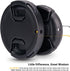 JJC 2-Pack 40.5mm Front Lens Cap Cover with Deluxe Cap Keeper for Sony ZV1F ZV-1F ZV-E10 II ZVE10 A6000 A6100 A6300 A6400 A6500 A6700 A5100 A7C II...