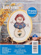 Janlynn 21-1791 14 Count Snowlady Mini Counted Cross Stitch Kit, 3" by 4"...