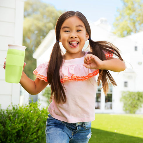 Munchkin Sippy Cup for Toddlers, Miracle 360 Cup, 14 Ounce, Green...
