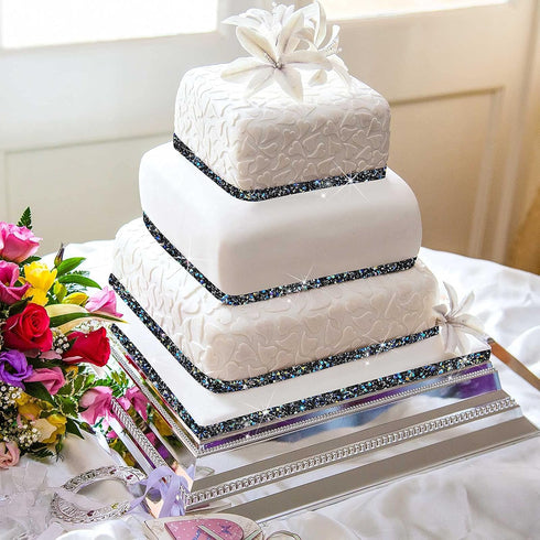 Bling Crystal Resin Rhinestones Sticker Sheet DIY Self-Adhesive Car Decoration Sticker Glitter Crystal Rhinestone Sheet for Car Shoes Clothing (Bl...