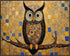 Posterizer 1 pcs- cute black owl with mosaic style-Art for Animal Lovers- Living Room Bedroom Decor- unframed wall art...