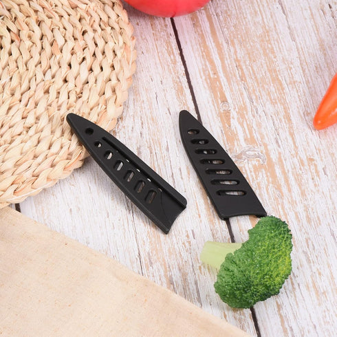 PATIKIL PP Safety Knife Cover Sleeves for 3.5" Paring Knife, 2 Pack Knives Edge Guard Blade Protector Universal Knife Sheath Portable for Kitchen,...