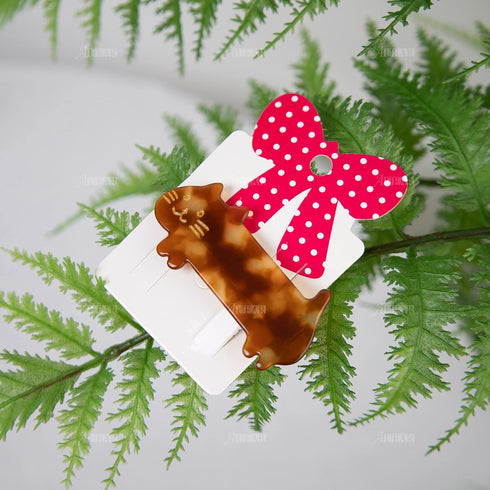 AUEAR, Lovely Hair Bows Display Holder Cards Bowknot Clip for DIY Craft Accessories (200 Count)...