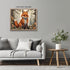 Posterizer 1 pcs- Cute red fox in the jungle-Art for Animal Lovers- Gift for Men Women Entrepreneur Teens-Decor for Home & Office- unframed wall a...