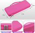 BOVKE Hard Carrying Case Waterproof Storage Holder Carrier, Rose...