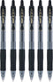 Pilot G2 07 Black Fine Retractable Gel Ink Pen Rollerball 0.7mm Nib Tip 0.39mm Line Width Refillable BL-G2-7 (6)...