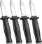Sumind 4 Pieces Retractable Fake Knife Retractable Prop Knife Gag Magic Toy Fake Dagger Halloween Joke Disappear Blade Trick for Playing Joke...
