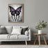 Posterizer 1 pcs- black and white print-gothic black butterfly-Gothic Art-Art for Animal Lovers- Living Room Bedroom Decor- unframed wall art...