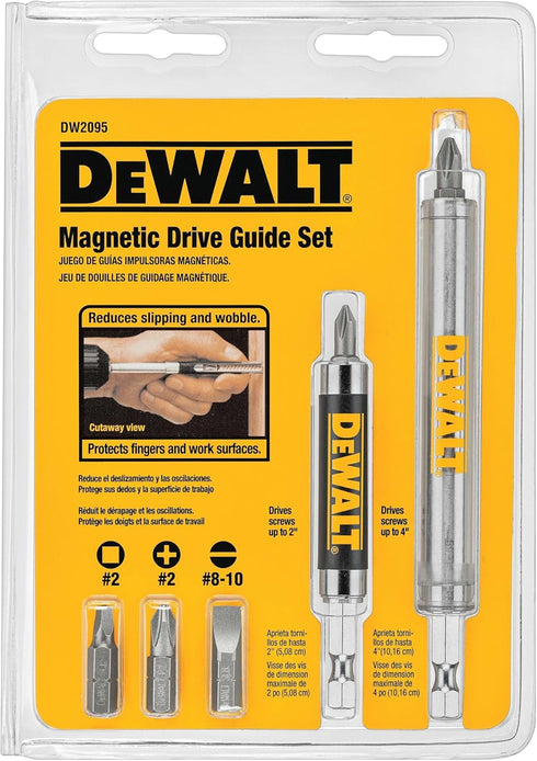 DEWALT Bit Set with Magnetic Drive Guide (DW2095)...