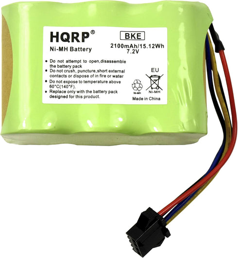 HQRP Battery Compatible with Pyle PUCRC15 PUCRC17 PUCRC15BAT Pure Clean Smart Robot Vacuum Automatic Floor Cleaner PUCRC15BATPART FD-RSW-7.2...