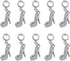 AUEAR, Fashion Crystal High Heel Shoe Shape Charms Bulk Pendant Jewelry Findings for Jewelry Making Necklace Bracelet DIY...