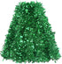 CCINEE 33FT St.Patrick's Day Tinsel Garland,Shamrock Clover Green Metallic Garland for Irish Party Home Decoration...