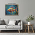 Posterizer 1 pcs- Beautiful Abstract print of a fish in the sea-Art for Animal Lovers-Abstract & Modern Art- Gift for Men Women Teens-Living Room...