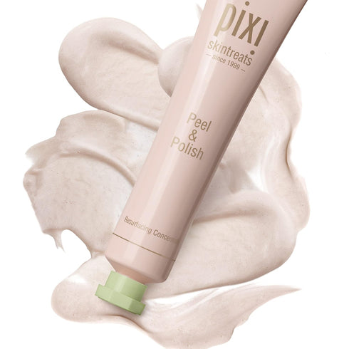 Pixi Beauty Peel & Polish | Natural Fruit Enzymes Resurface Skin | Gentle Exfoliator Promotes Healthy Complexion | 2.70 Fl Oz...