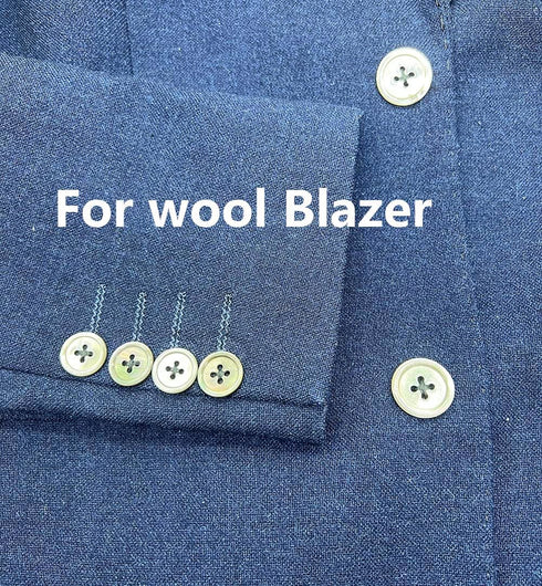 11 Pieces Natural Smoke Mother of Pearl Buttons Set 20mm 15mm Genuine Grey MOP Buttons for Men Blazer and Suit DIY Sewing Craft (Grey)...