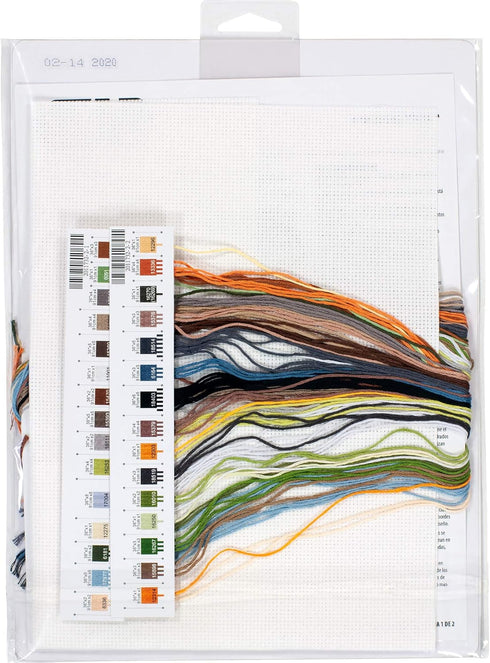 Dimensions 70-35392 Yoda Counted Cross Stitch Kit, 14 White Aida, 8'' x 10'...