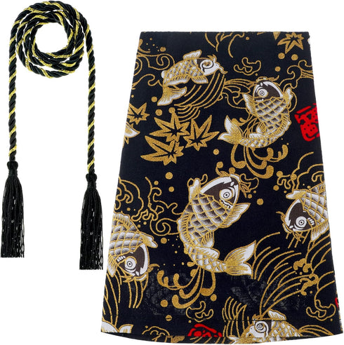 Frienda Car Shift Knob Cover Japanese Antiquity Element of Koi Fish Shift Boot Cover Boots Shifter Boot Cover Automotive Shift Knob with Rope for ...