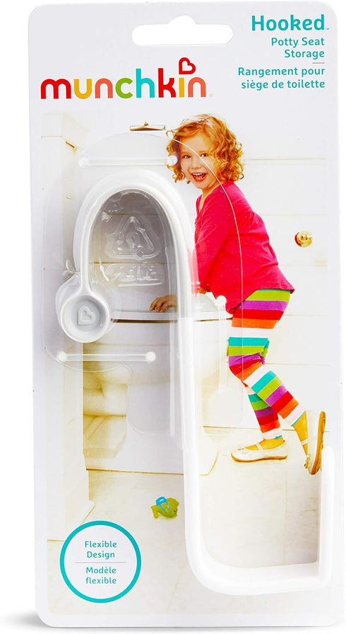 Munchkin® Hooked™ Potty Ring Storage Hook, Grey...