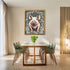Posterizer 1 pcs- Cute pig with a gray background-Art for Animal Lovers-Abstract & Modern Art- Gift for Men Women Entrepreneur Teens-Living Room B...