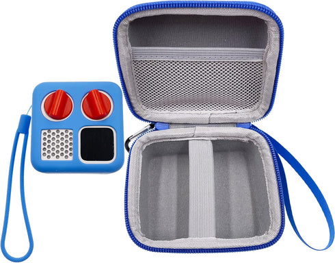 Hard Carrying Case and Silicone Skin Cover for YOTO Mini Screen-Free Bluetooth Audio Player, Compatible Accessories for Yoto Mini Make Your Own Ca...