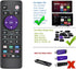 Universal Remote for Roku Boxes & TVs - Supports TCL, Sanyo, LG, RCA, Philips, HITACHI, ONN, Insignia, Hisense, Sharp, JVC - Roku 1/2/3/4 HD LT XS...